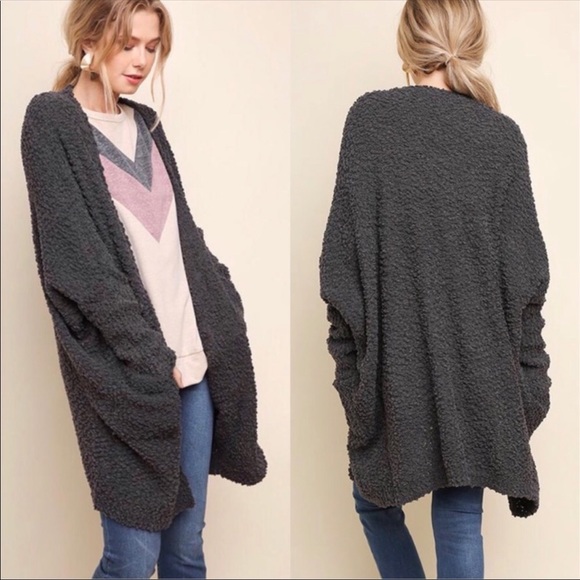 ❄️LAST//EGGPLANT POPCORN SWEATER - Picture 7 of 8